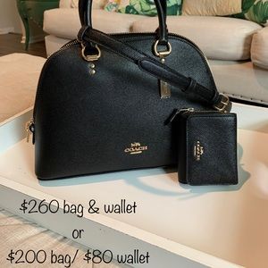 New Coach bag with tag